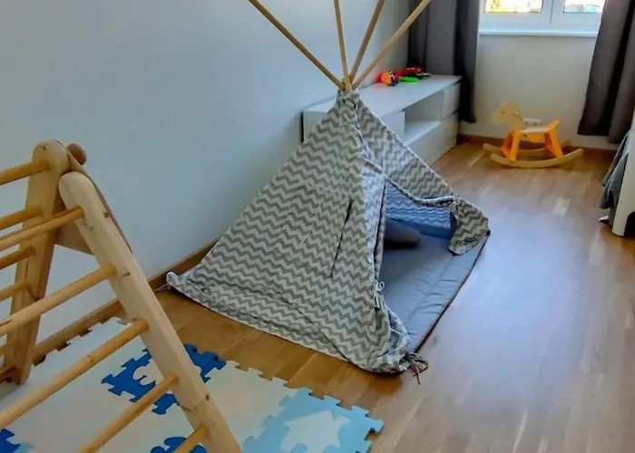 Family Friendly Vacation At Suur-joe Apartment Parnu